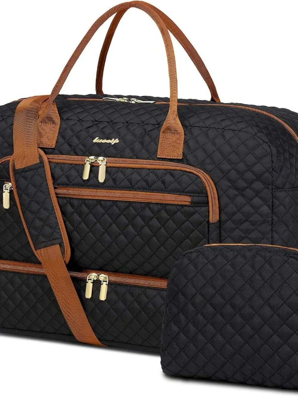 Travel Duffle Bag Weekender for Women - Carry-On Overnight Bag Personal Item Bag
